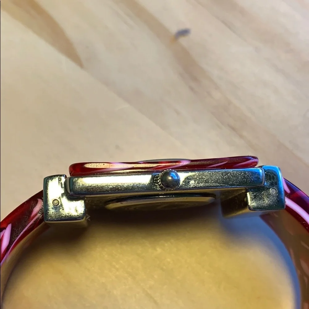 Narmi lucite bracelet watch fashionable fun